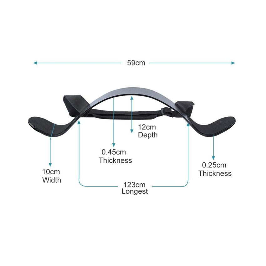 Arm Blaster Bicep Isolator measurements