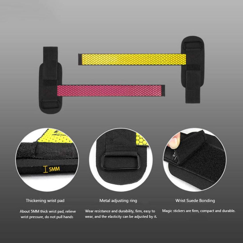 FITLIT Wrist Wraps with Closure Lifting Straps - FITLIT