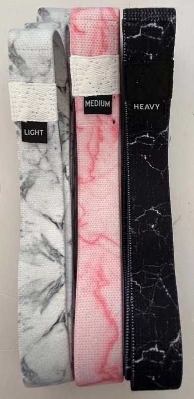 MARBLE FITLIT LONG RESISTANCE BANDS- Set of 3