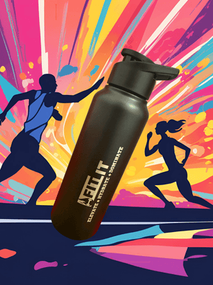 FITLIT Stainless Steel Water Gym Bottle