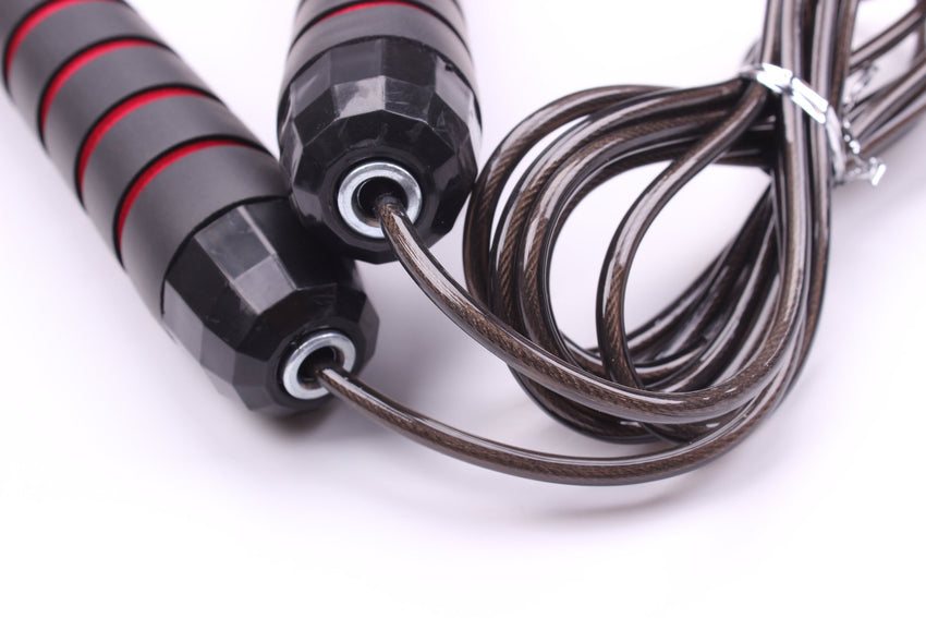 Adjustable Fitness skipping rope PVC bearing