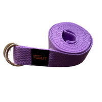 Cotton Yoga Strap D-Ring Belt - FITLIT