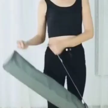 Yoga mat bag video